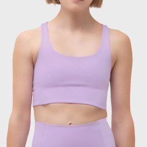 Girlfriend Collective Lilac Paloma Sport Bra L